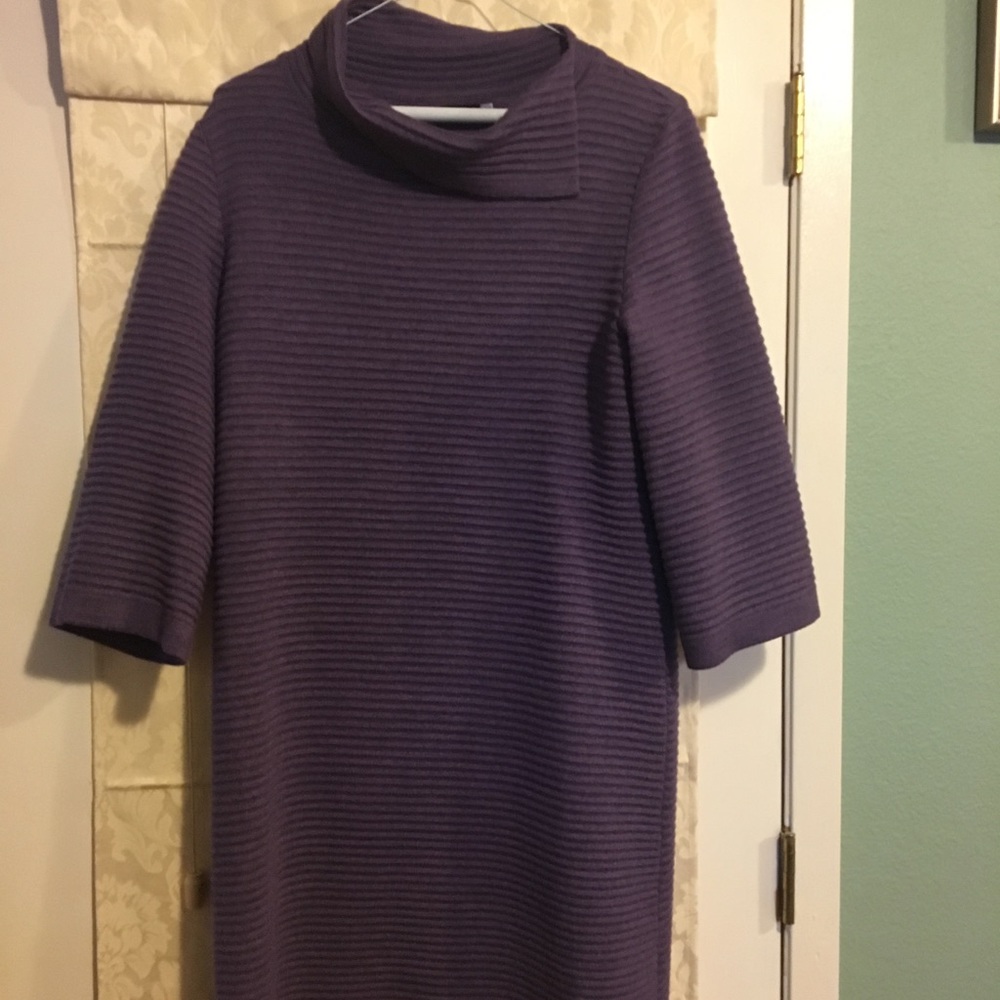 Purple Midi Dress